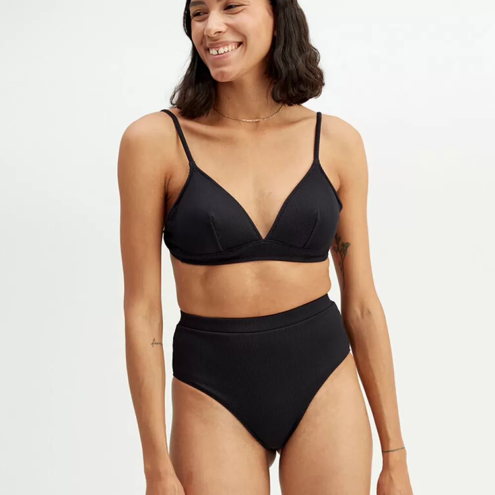 Pierre Robert Badetøy-Bikinitruse High Waist Black