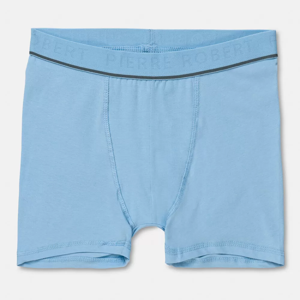 Pierre Robert Undertøy-Boxershorts Stor Gutt Pine and Ice Blue