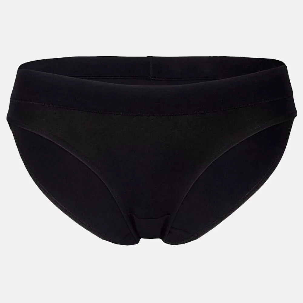 Pierre Robert Truser-Brief Truse Bomull, Uten Strammende Strikk Black