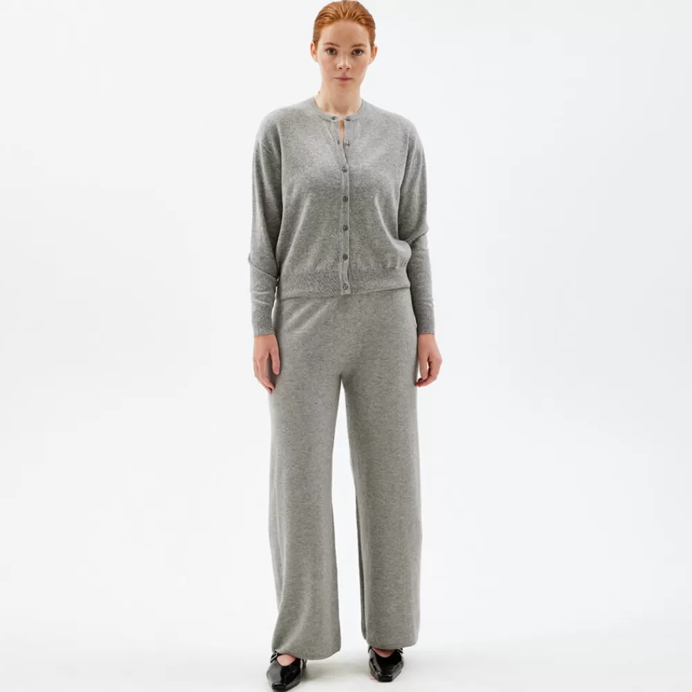 Pierre Robert Overdeler | Gensere-Cardigan Grey Melange