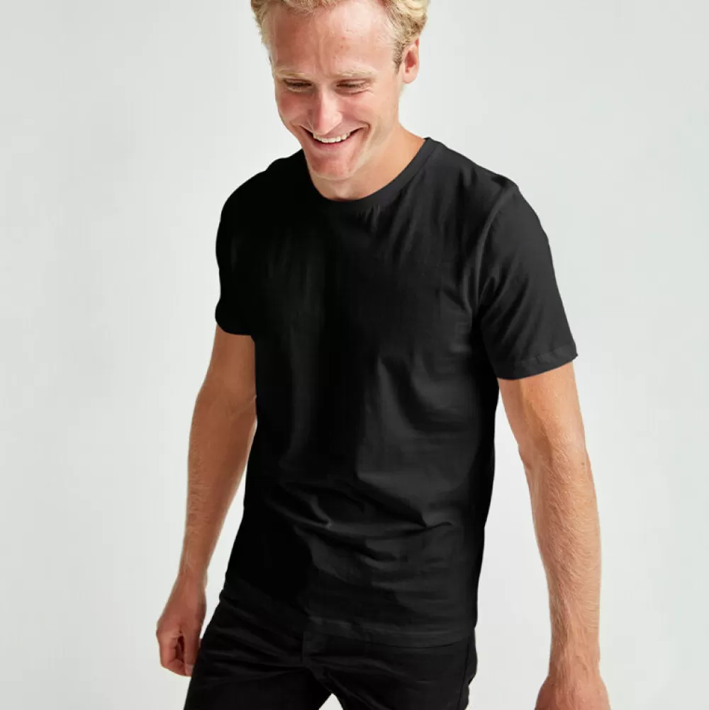 Pierre Robert T-Skjorter | Sport-T-skjorte Bomull Black