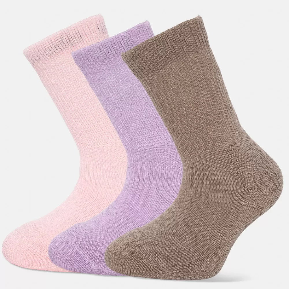 Pierre Robert Sokker | Sokker-Tykk Ullsokk X3, Barn Rose Beige